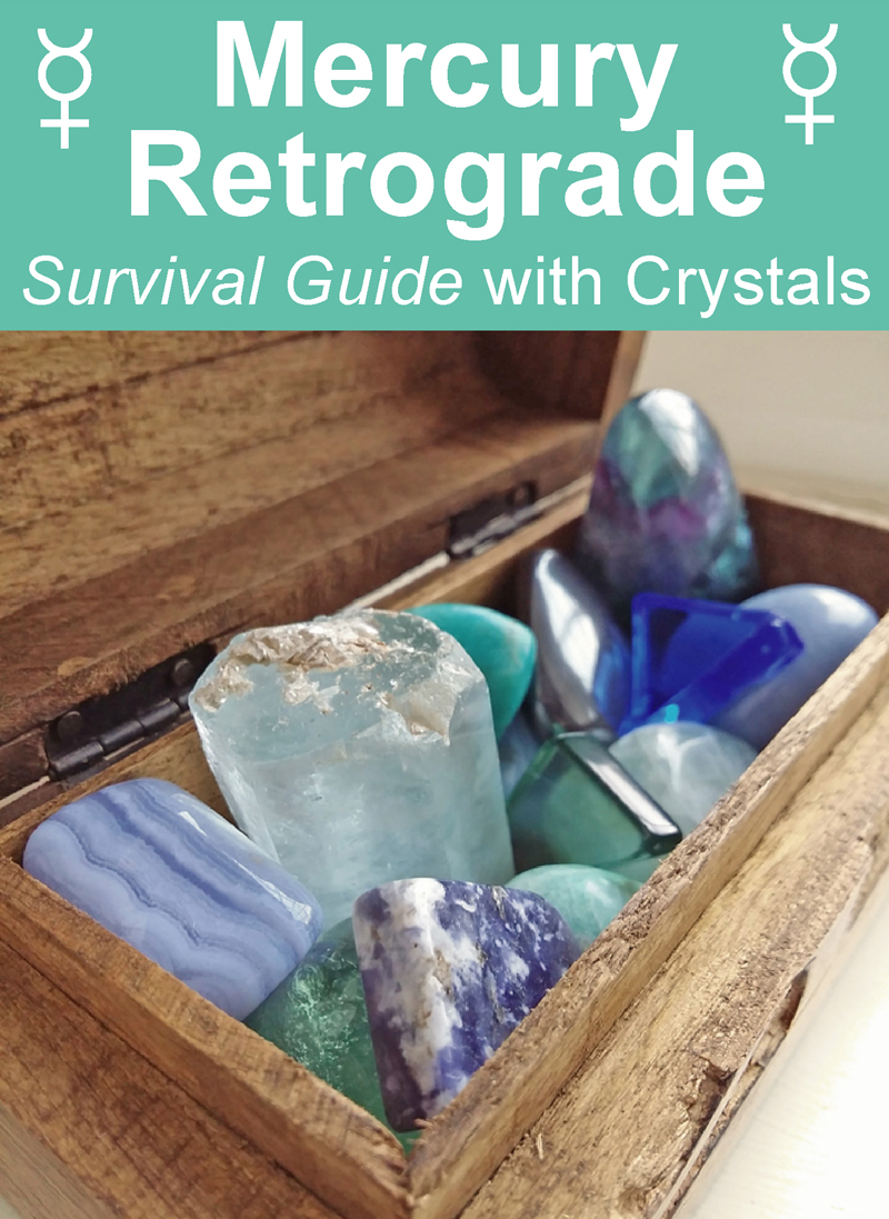 Mercury Retrograde Survival Guide. Crystals to help you sail through
