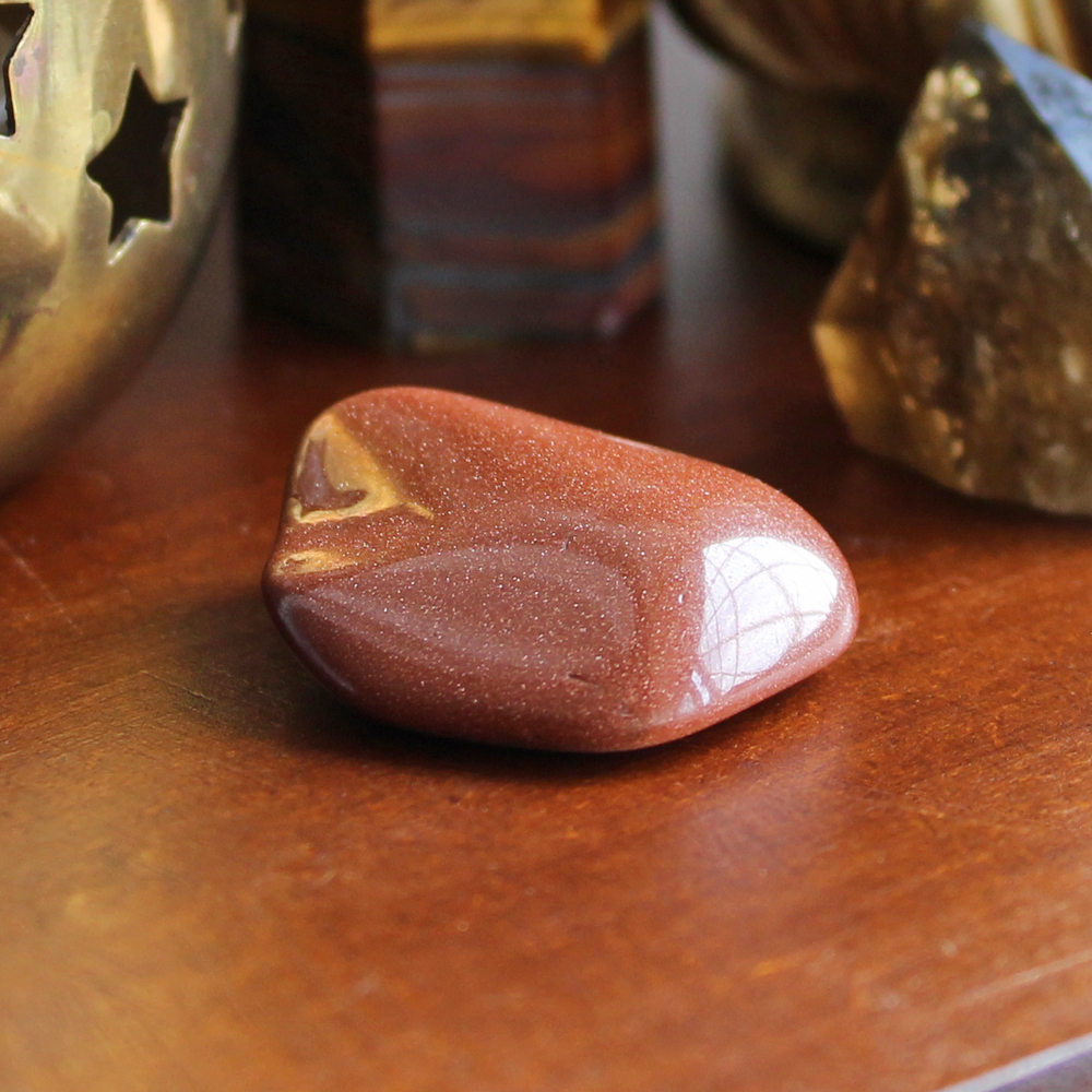 Gold Stone for grounding and manifesting