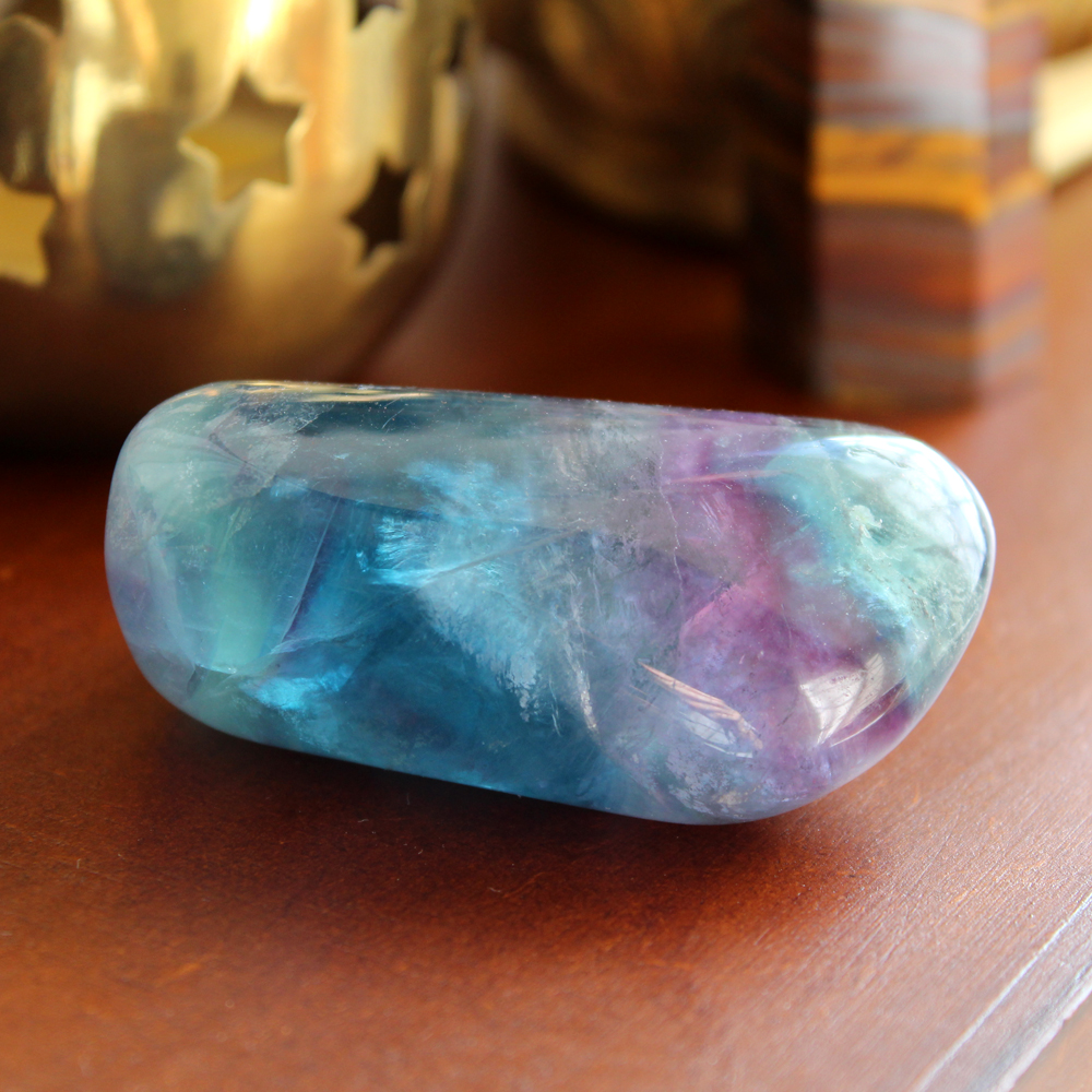 Fluorite helps focus and clear the mind
