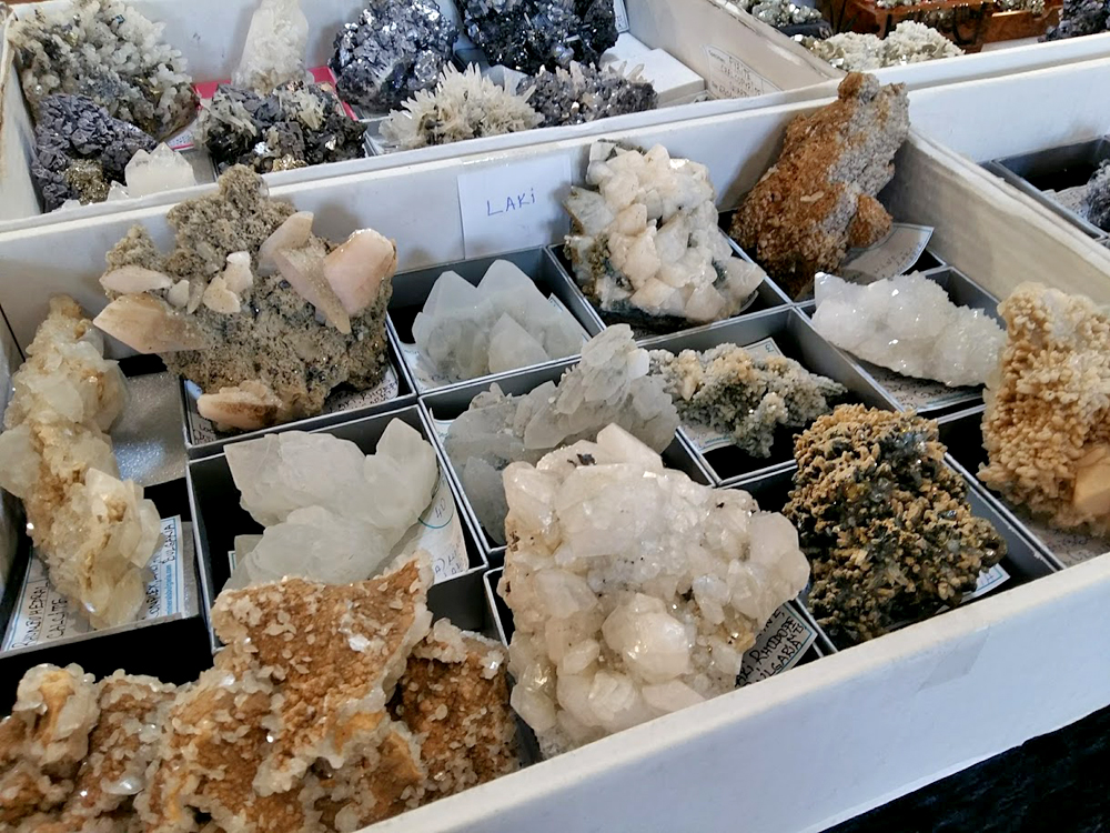 Raw Crystal Clusters straight from the mine