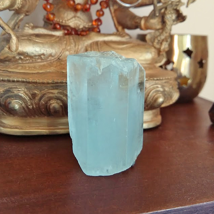 Raw Aquamarine crystal