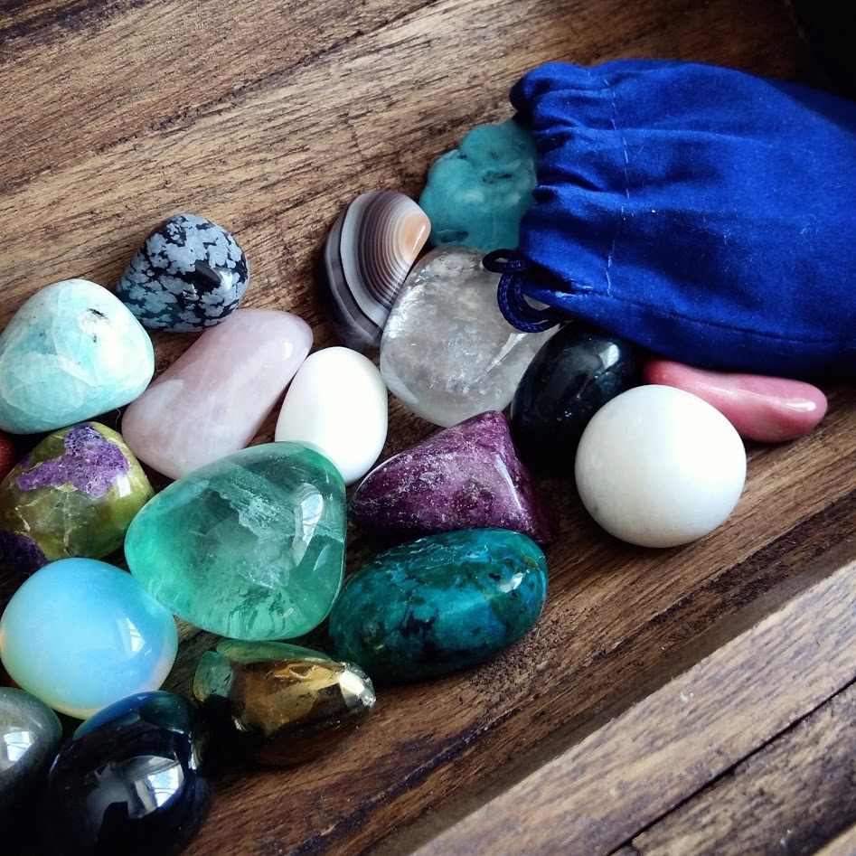 bag of tumbled stones - Has your crustal changed?
