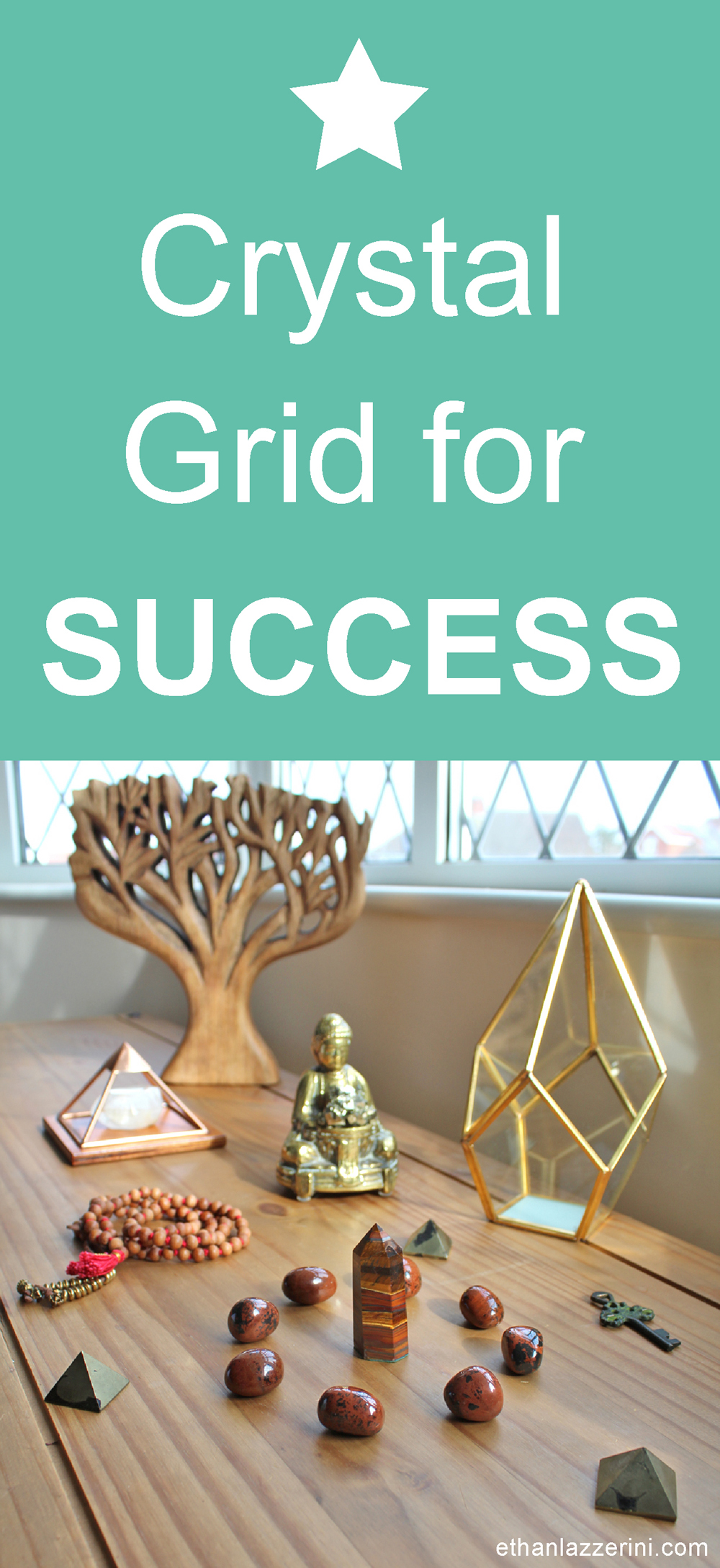 Crystal grid for success