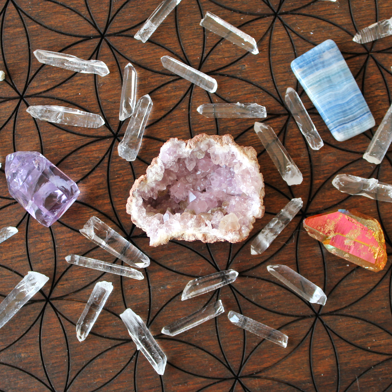 Crystal grids need clear intentions