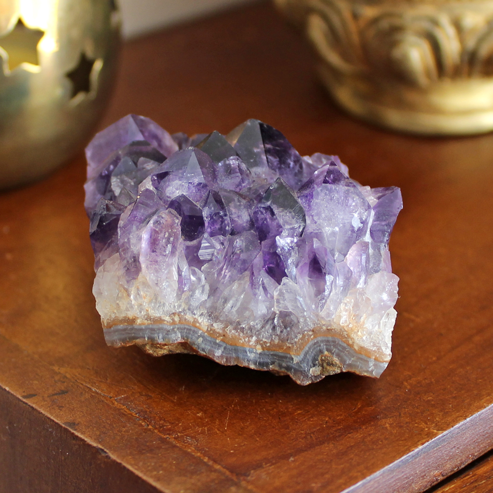 Amethyst is a good psychic protection crystal