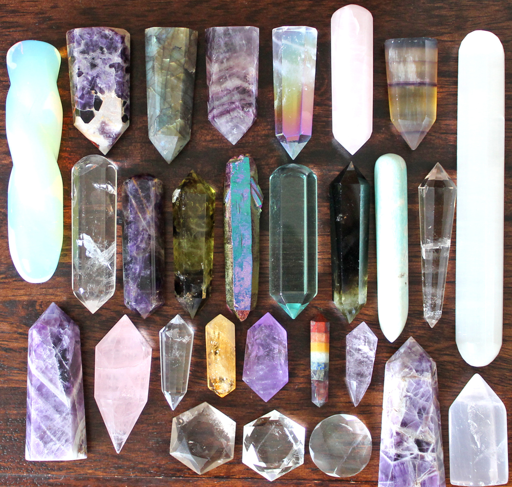 Crystal healing wands and tools should be put to use