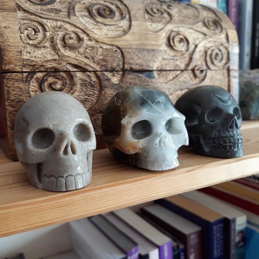 Crystal Skulls carved from British stones