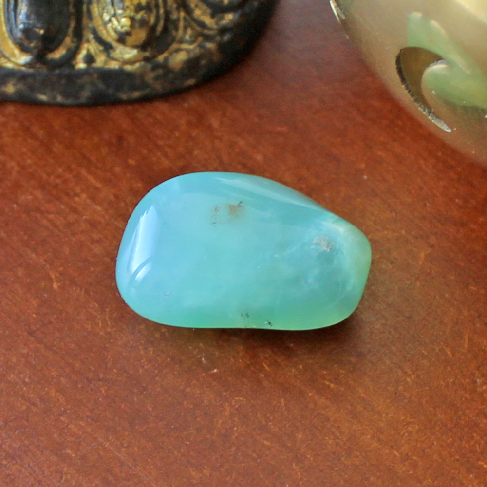 Chrysoprase crystals for spring equinox