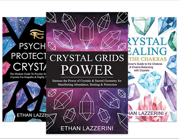 Crystal books by Ethan Lazzerini
