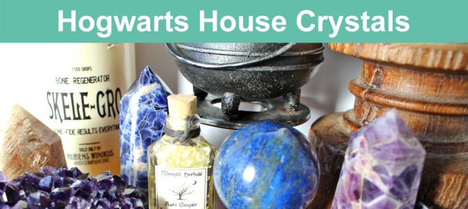 Discover Your Hogwarts House Crystals – Harry Potter