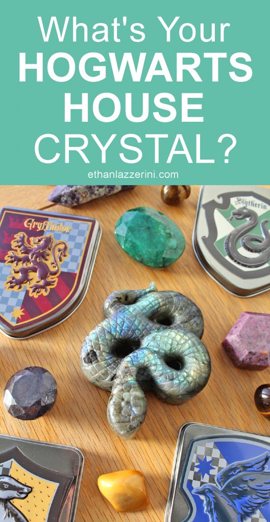 Hogwarts House Crystals & Gemstones revealed