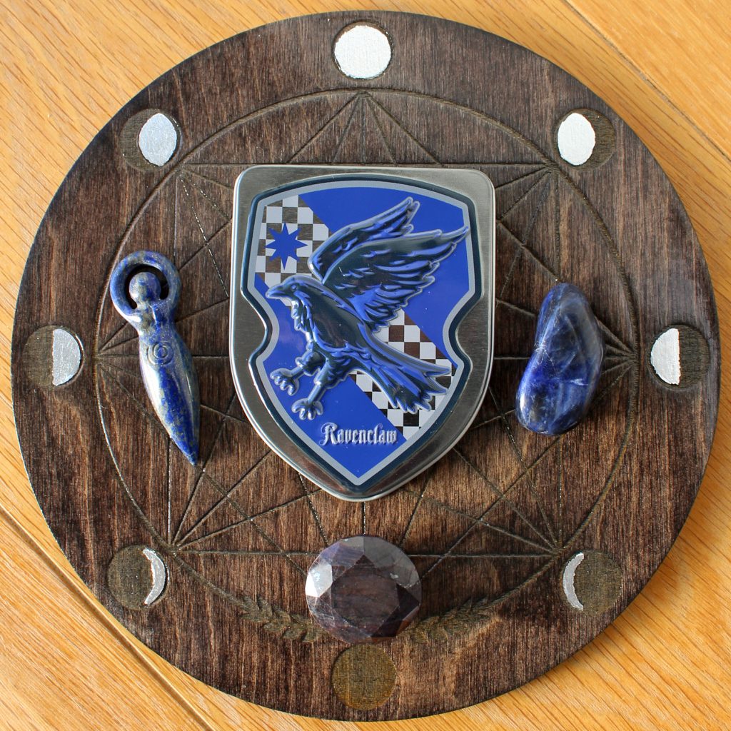 Ravenclaw crystals and gemstones